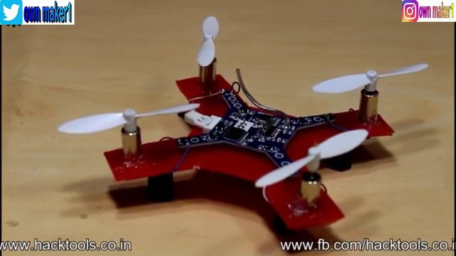 how to make a mini drone at homw by own maker1