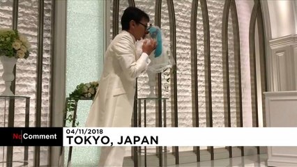 Boda con una novia virtual en Japón