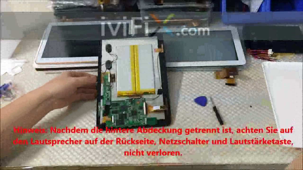 How To: Replace 10.1 Zoll Allwinner A83T/A33/A64/A23 Tablet Touch Screen Replacement Repair