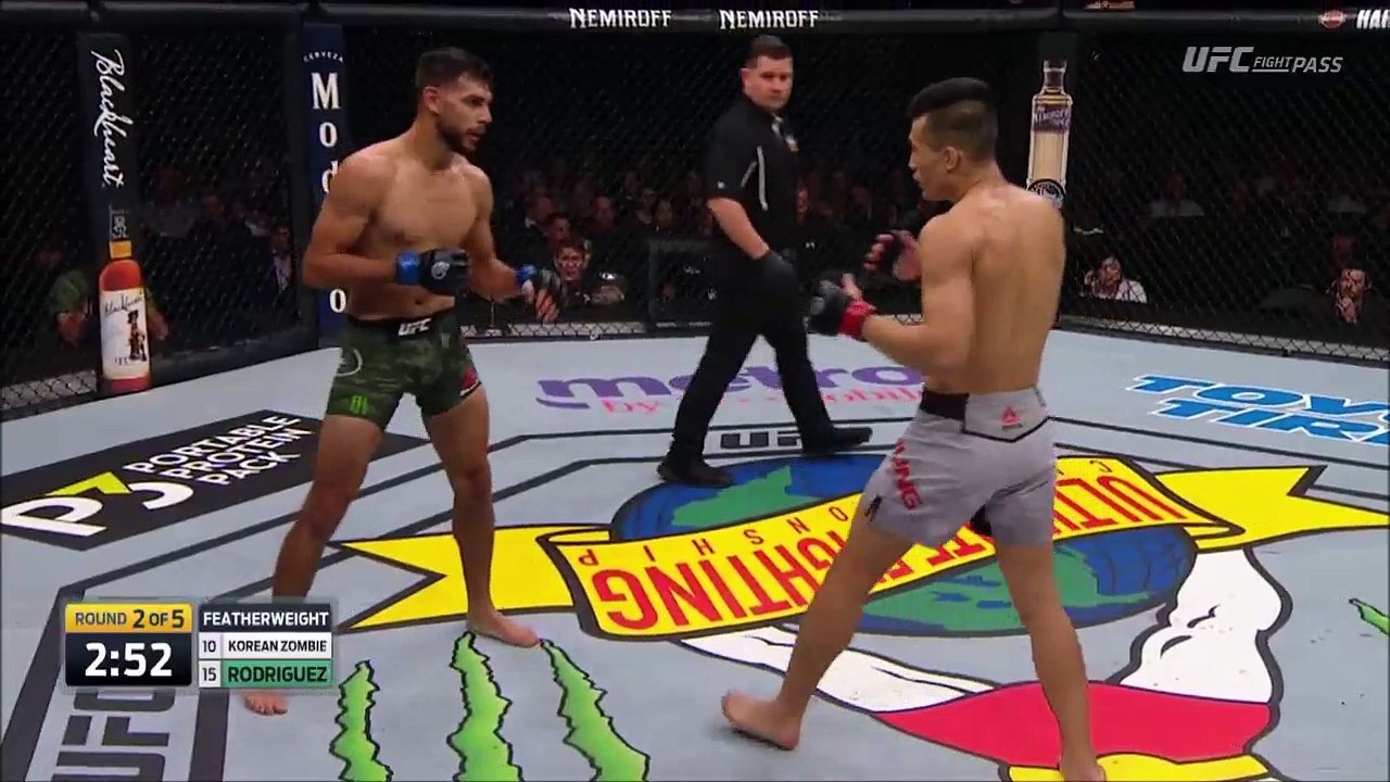 Korean Zombie vs. Yair Rodríguez @ UFC Fight Night 139 Denver 10.11.18
