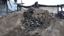 آثار الدمار في ميناء الحديدة في وقت خيّم الهدوء على جبهات القتال
