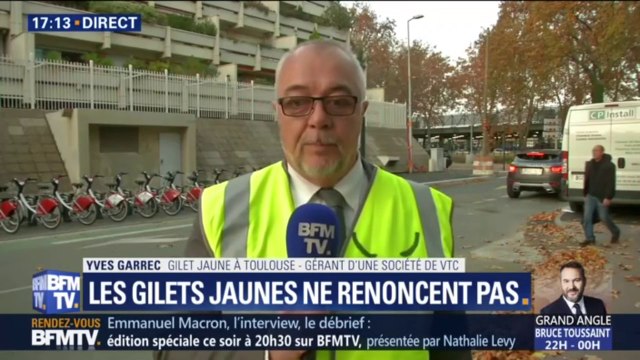 Gilets jaunes: Le mouvement pourrait durer après samedi , prévient ce gérant d'une société de VTC