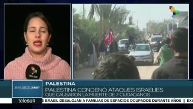 Milicianos palestinos anuncian cese al fuego pese a arremetida israelí