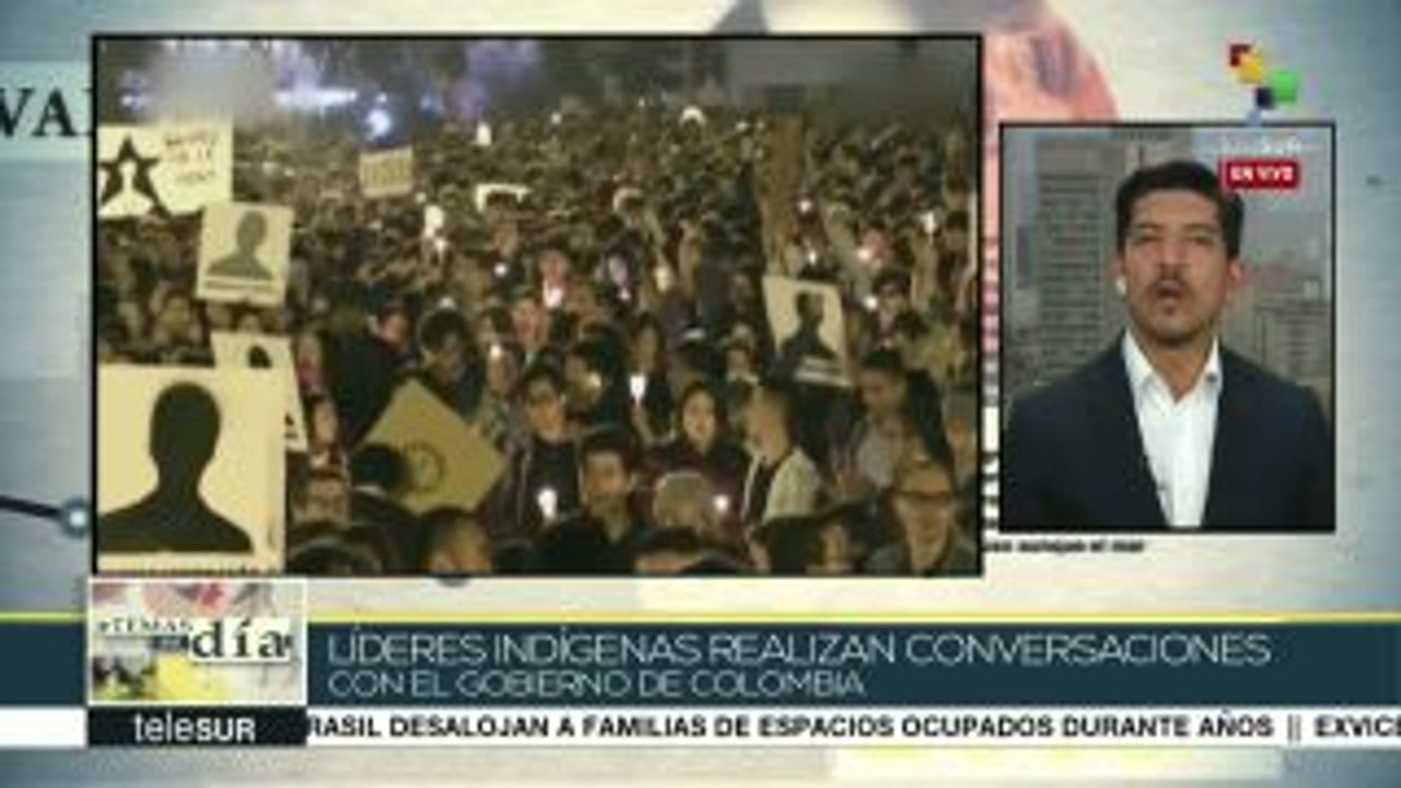 Colombia: protestan pueblos indígenas por incumplimientos del gobierno