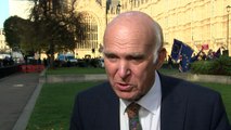 Vince Cable: Lib Dems will vote down PM's Brexit proposals