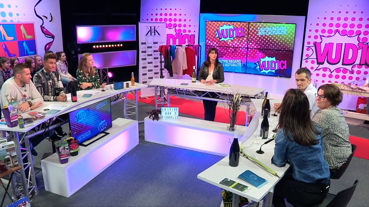 La Loire aux 3 Vignobles à consommer sans modération cette semaine dans Vu d'Ici ! avec Stéphanie Guillot vigneronne à Sainte Agathe la Bouteresse, elle nous dévoile sa passion pour son métier, les vins de notre département et le programme du salon "Loire