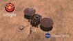 Así será el aterrizaje de la nave InSight  en Marte, el 26 de noviembre