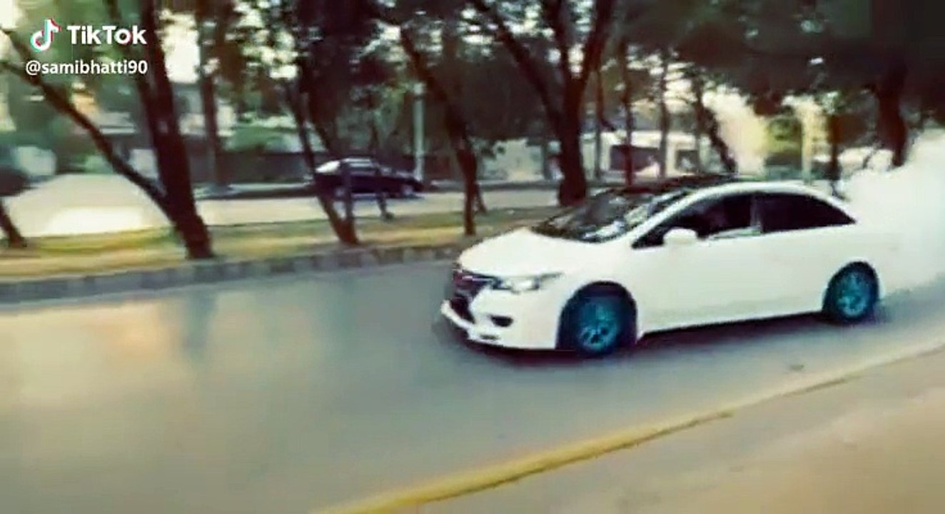 honda civic/honda rebon / drifting in murree hills / 2018