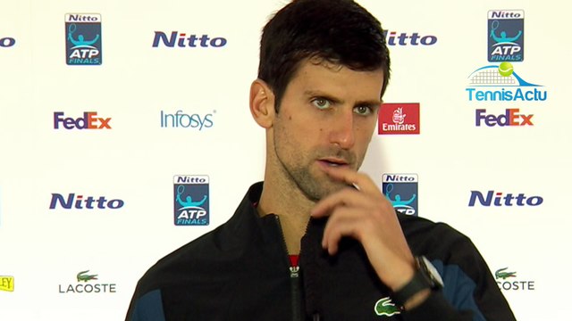 ATP - Nitto ATP Finals 2018 - Novak Djokovic : Zverev est le leader de la Next Gen, le tennis est entre de bonnes mains