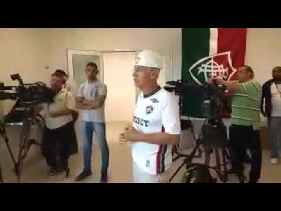 Pedro Antônio fala da construção do CT do Fluminense