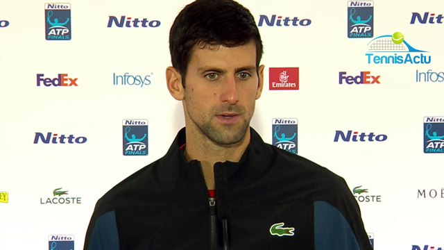 ATP - Nitto ATP Finals 2018 - Novak Djokovic : J'ai été surpris d'apprendre que Agniezska Radwanska prenait sa retraite, elle va manquer !