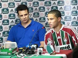 Trechos da coletiva de Bruno, novo lateral do Flu.wmv