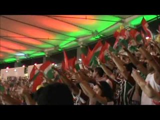 Flu x Coxa: Festa verde, branca, grená e laranja