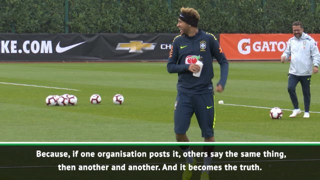 Neymar frustrated by press coverage