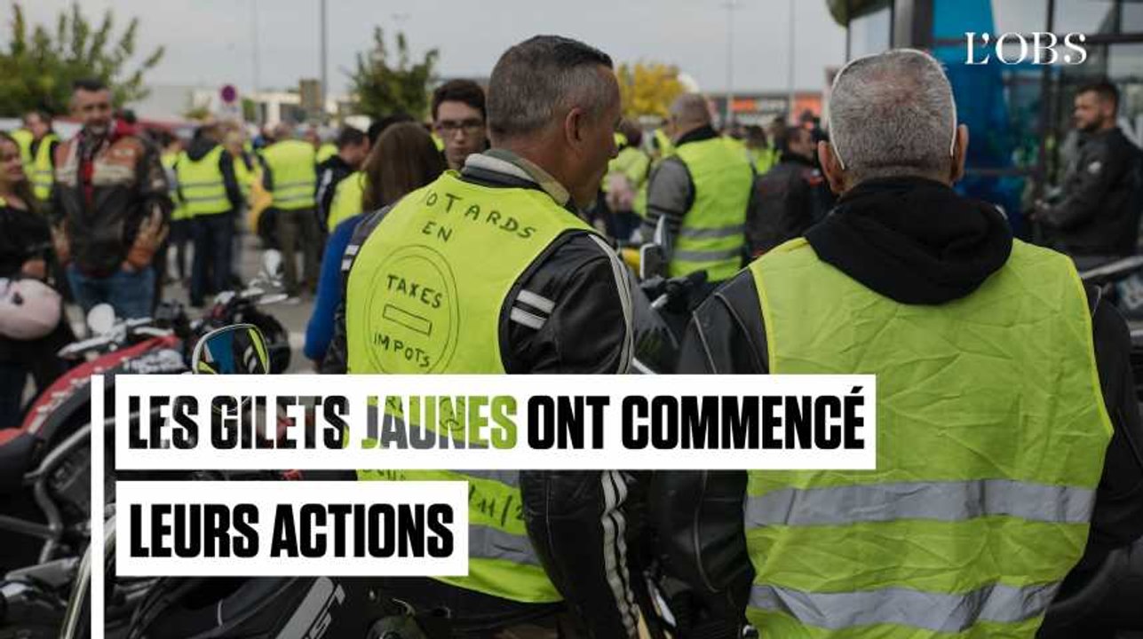 Sans attendre le 17 novembre, des "gilets jaunes" commencent le blocage des routes