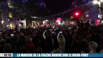 Marche contre le mal-logement à Marseille : des manifestants en colère devant l'hôtel de ville