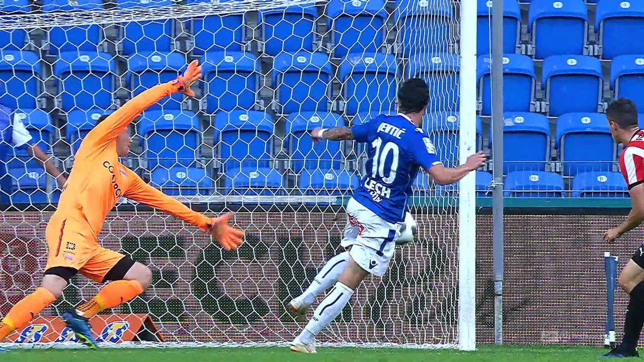 Lech Poznań 2:0 Cracovia - Matchweek 2: HIGHLIGHTS