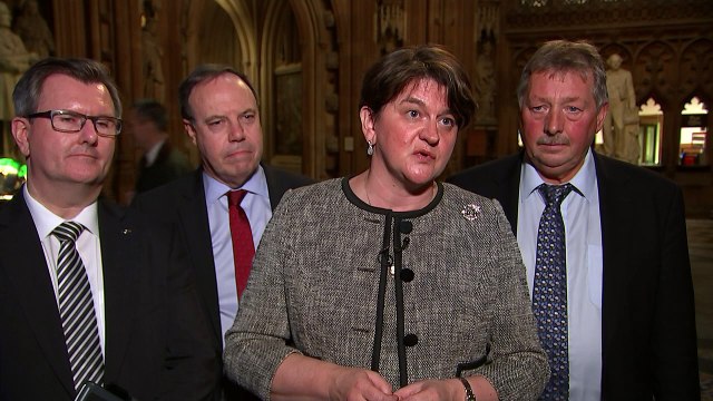 Arlene Foster: 'DUP can't support Brexit deal that breaks up