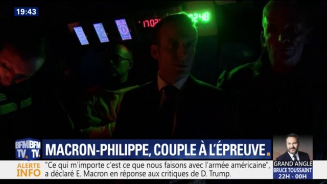 Moi ce qui m'importe, c'est ce que nous faisons avec l'armée américaine , Macron répond à Trump