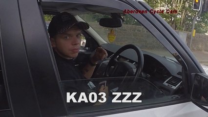 KA03ZZZ - Untaxed and on the phone while driving a 4x4 - Powis Terrace, Aberdeen