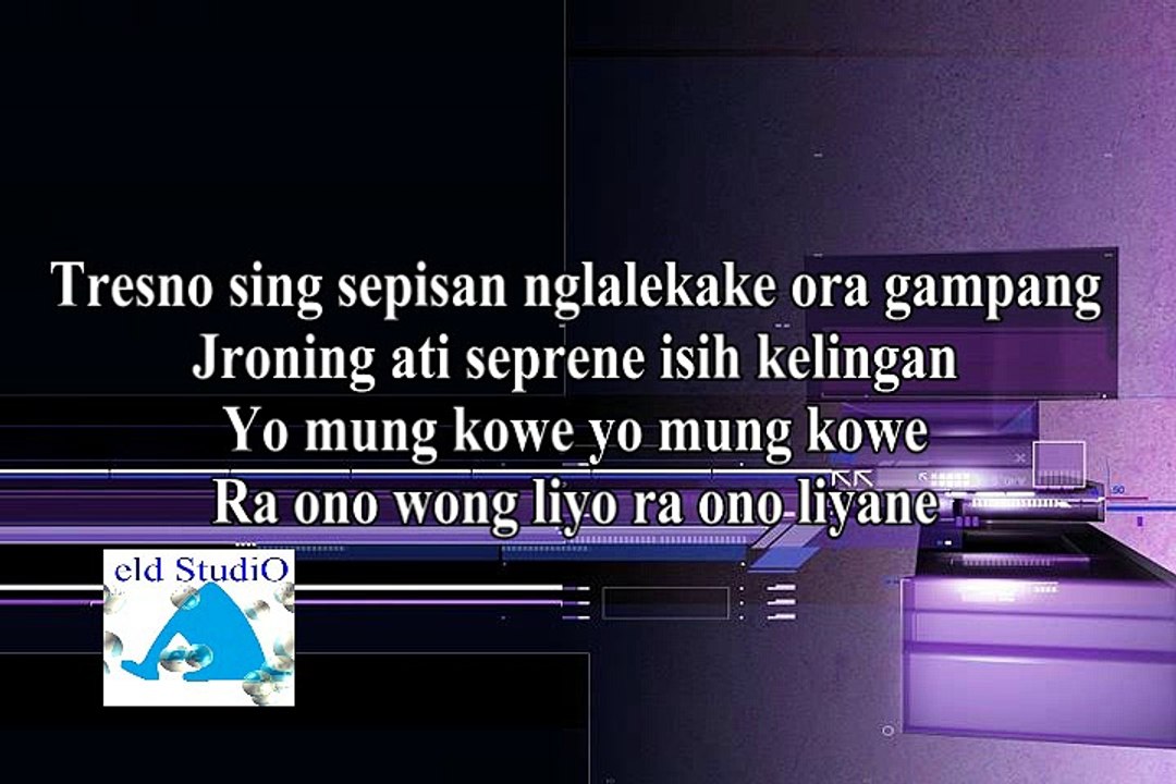 Didi Kempot - Tresno Sepisan - Lirik