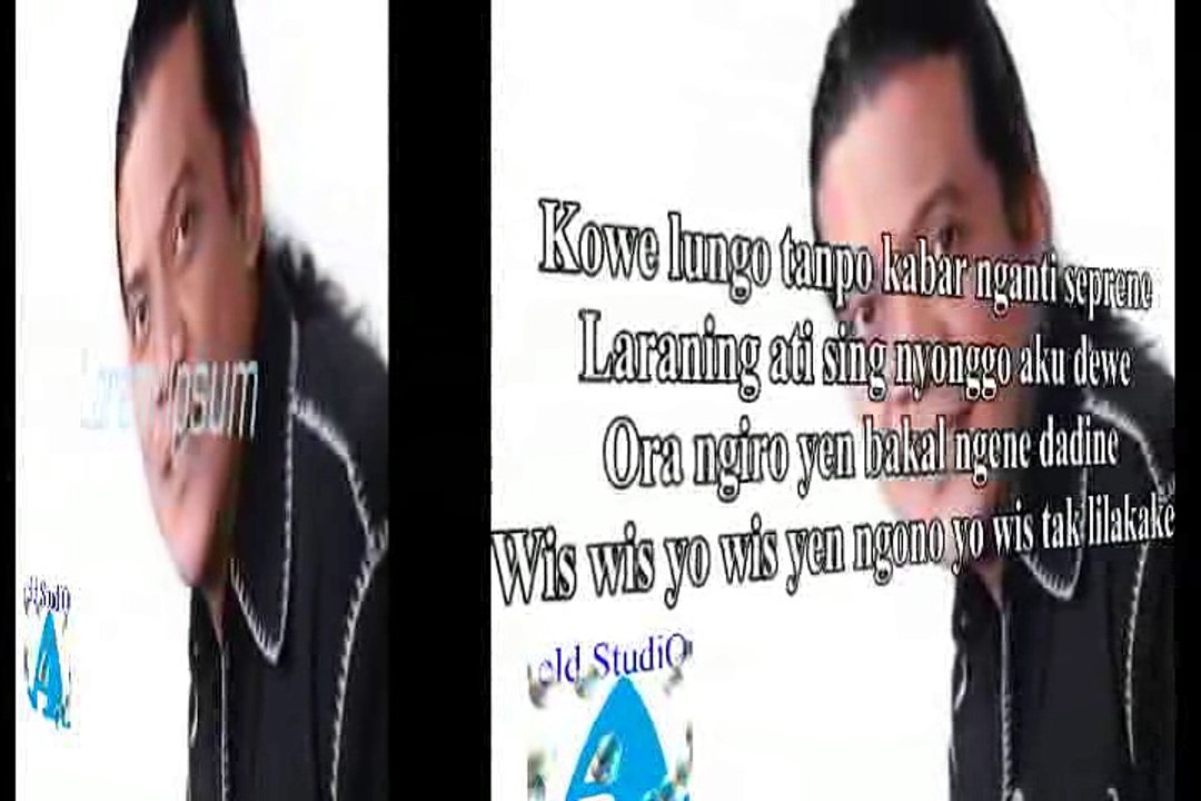 Didi kempot - Tangise Ati - Lirik