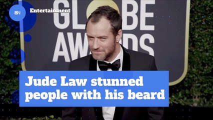Jude Law Stuns With Beard