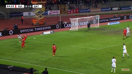 Akram Afif Goal - Switzerland vs Qatar 0-1 14/11/2018