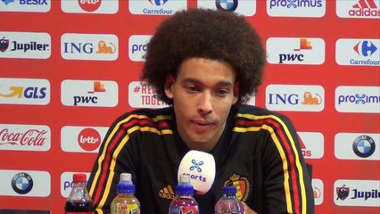 Belgique - Witsel : "J'ai un parcours atypique, sans regrets"