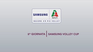 Preview 5^ giornata | Samsung Volley Cup 2018/19