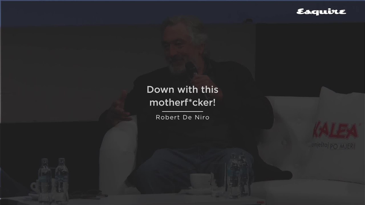 Robert De Niro Cannot Be Silenced
