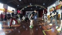 Double Dutching Kid Does Insanely Fast Rope Skipping