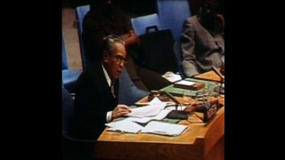 Wakil Fretilin Ramos Horta Berbicara Kepada PBB 16 Desember 1975