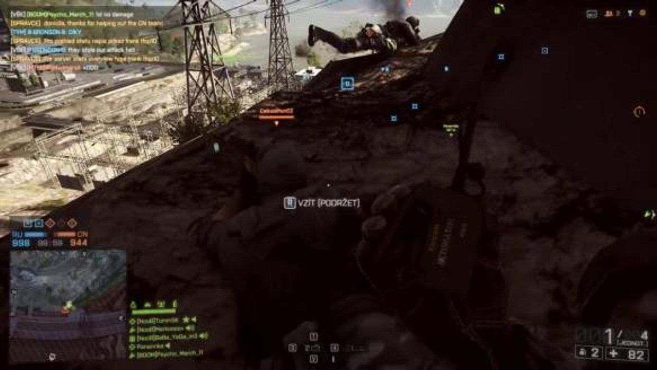 battlefield 4 trolling the noobs
