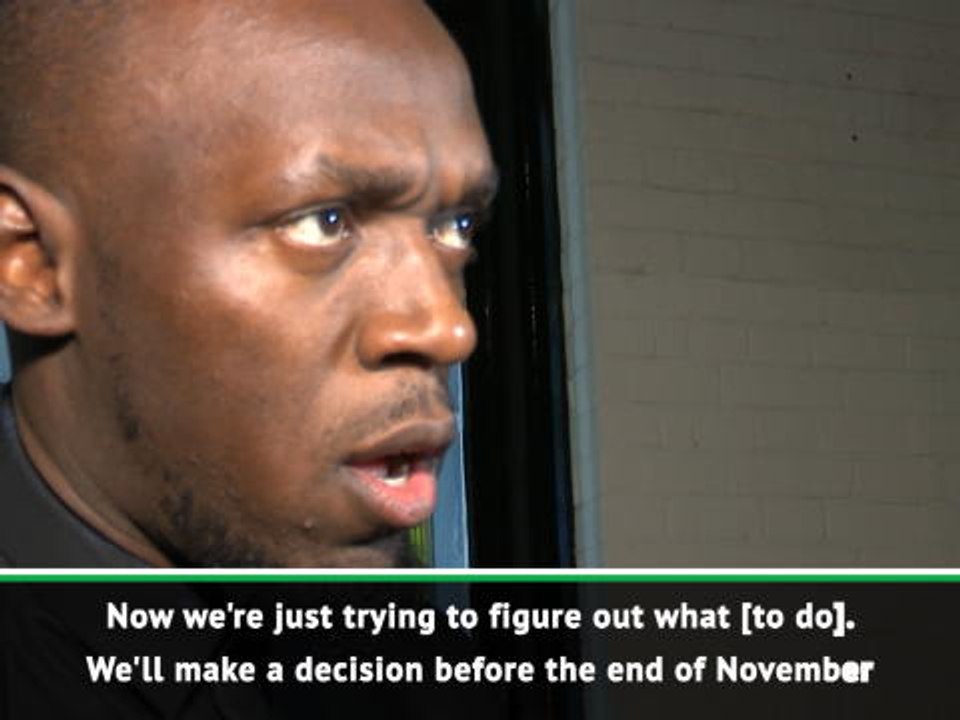 I still have options in football - Bolt