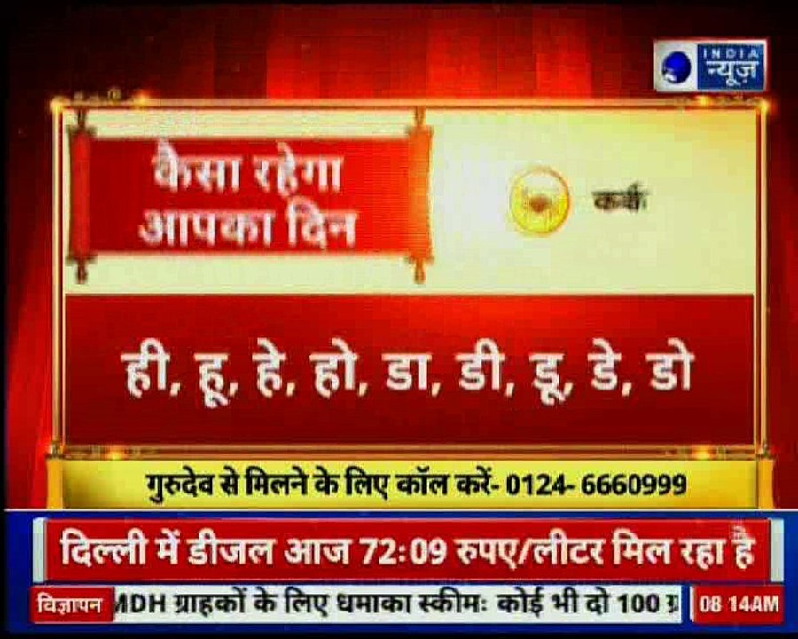 Guru Mantra: Aaj Ka Rashifal in Hindi | आज का राशिफल | Daily Horoscope | Dainik Rashifal