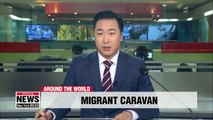 First migrant caravan reaches U.S. border in Tijuana