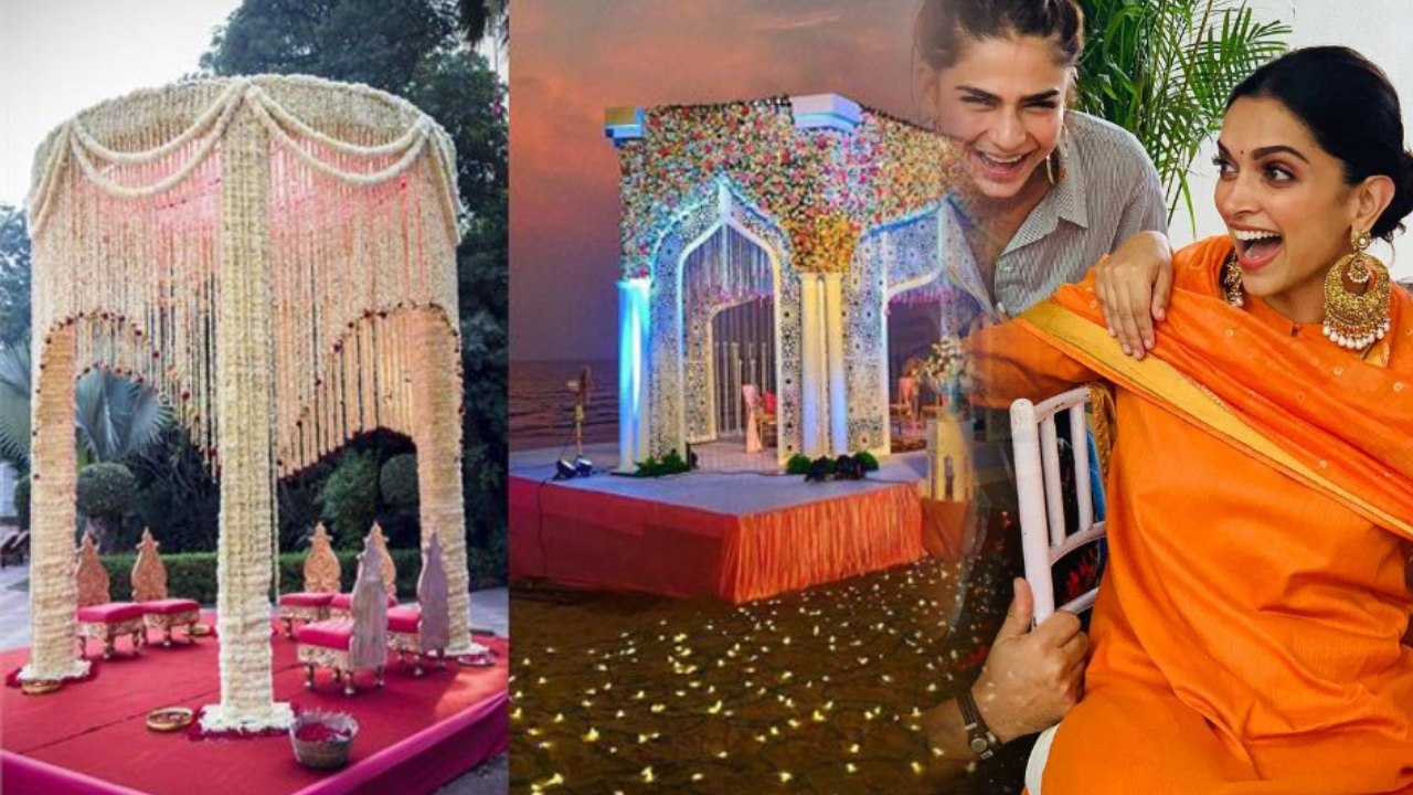 Deepika Padukone & Ranveer Singh Wedding: दीपिका के फेवरेट फूलों से सजा शादी का मंडप | Boldsky