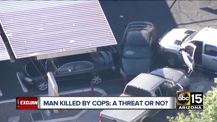 Witness weighs in on police shooting that left armed suspect dead