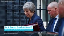 UK PM May To Make Brexit Statement Today