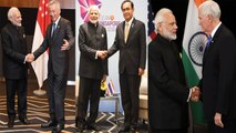 PM Modi की East Asia Summit में Singapore, Australia, Thai Counterparts से मुलाकात ।वनइंडिया हिंदी