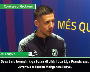 Video herunterladen: Saya Membuat Keputusan Yang Tepat Tak Bergabung Dengan Juventus - Lenglet