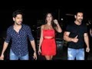 John Abraham, Siddharth Malhotra & Nora Fatehi Attend Milap Zaveri's Birthday Bash