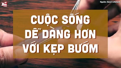 Mẹo chất: Bất ngờ với sự đa năng mà kẹp bướm thần thành của dân công sở có thể làm được