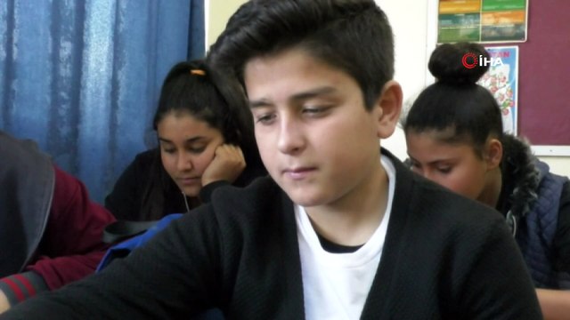 12 yaşındaki Ege Keten attığını vuruyor