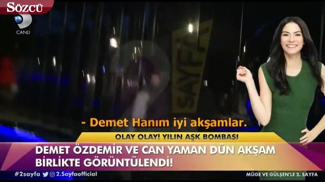 Sevgili Oldukları Konuşulan Demet Özdemir ve Can Yaman Gece Hayatında Görüntülendi