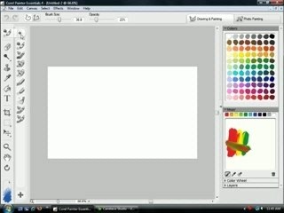 Using the Wacom Pen Tablet with Corel Painter Essentials 4