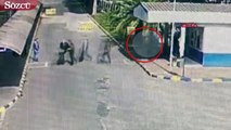 Lastik İş Genel Başkanı Abdullah Karacan'ın vurulmadan hemen önceki son anları kamera
