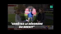 Cet anti-Brexit était bien décidé à passer à la télé