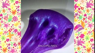 The Most Satisfying Slime ASMR Video (July) #14 | Mixing Glitter & Jelly Cube Into Slime